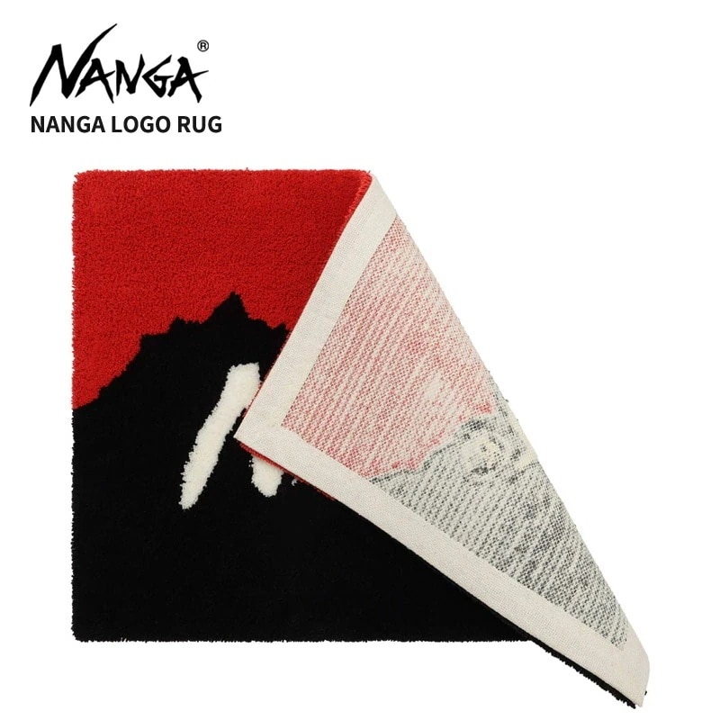 ナンガ ラグマット 玄関マット NANGA ナンガ ロゴ ラグ カーペット ng2443-1z009-a
