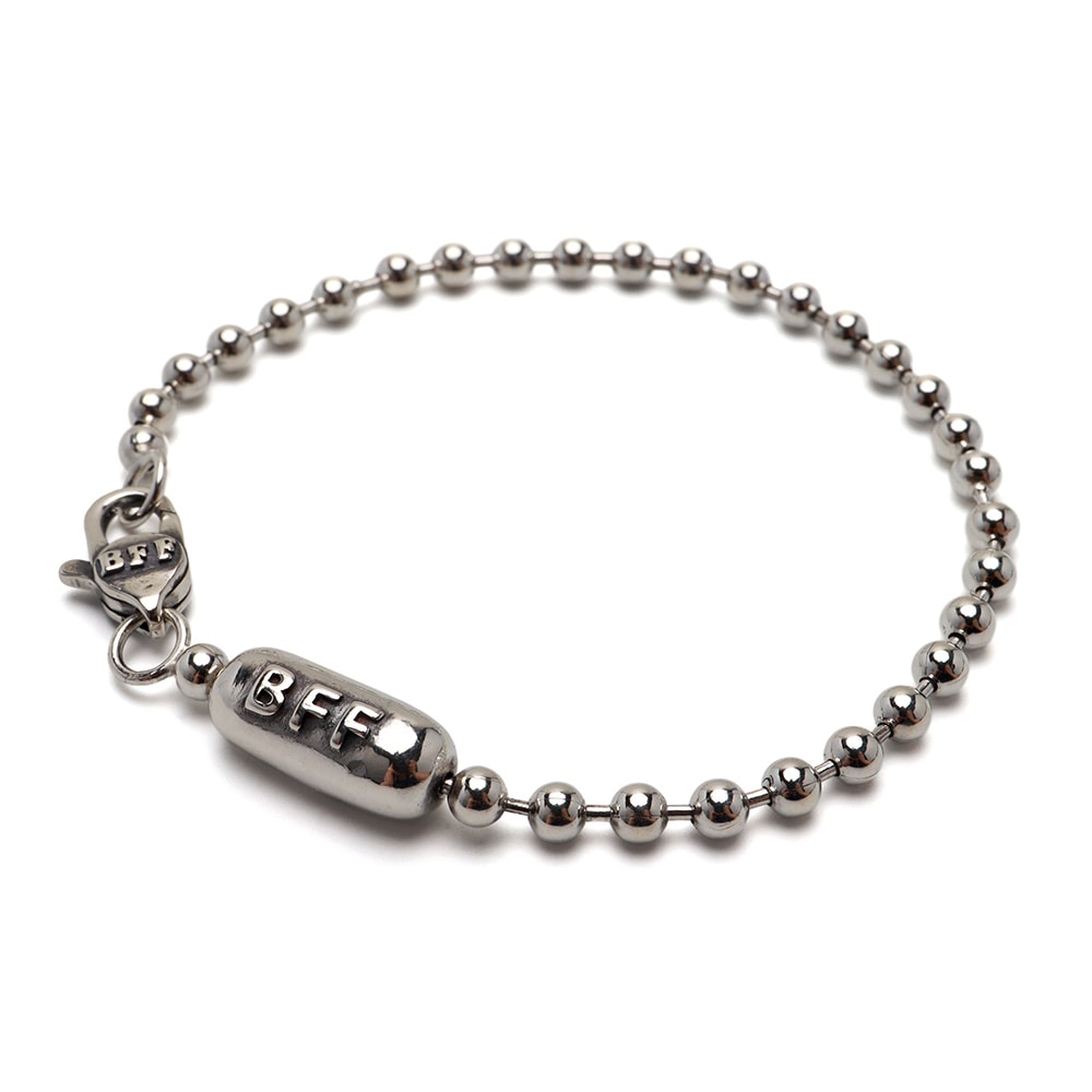 BFF S925 ボールチェーンブレスレット 幅3mm [bffbs002-3mm]