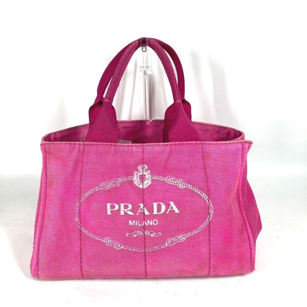 ショルダーバッグ BN1877 カナパ M ロゴ カバン トートバッグ 肩掛け ハンドバッグ キャンバス ピンク