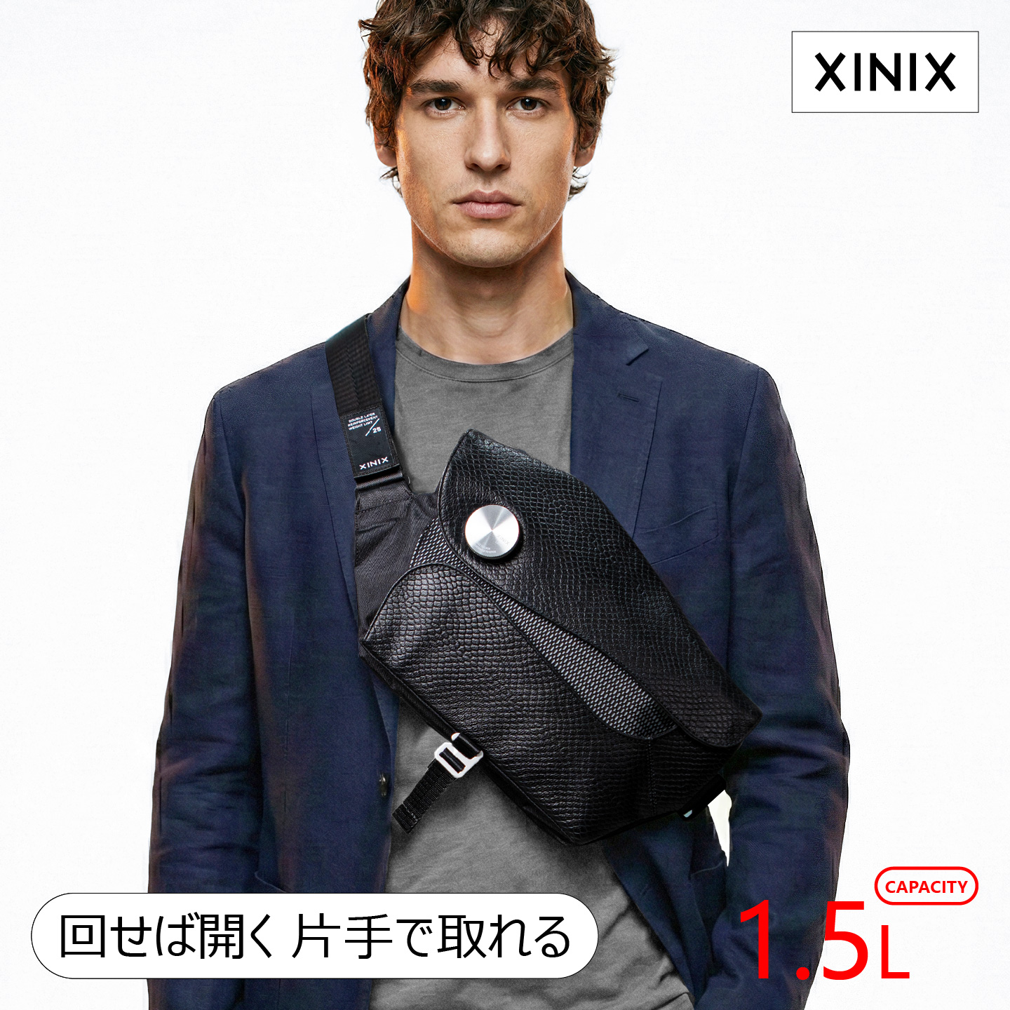 高機能 本革 ボディバッグ 防水 マグネットバックル採用 メンズ レディース 斜めがけ ショルダーバッグ メッセンジャーバッグ 防犯バッグ 軽量 通勤 通学