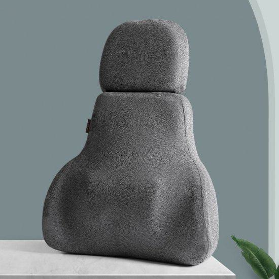 クッション 背もたれ 大きめ 椅子用 背もたれクッション オフィス 腰痛対策 姿勢矯正 椅子 大きめクッション 快適 在宅 テレワーク デスクワーク 腰当て 運転席 リラックス 猫背矯正 長時間 リモ