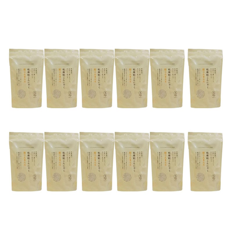 乾燥粒こんにゃく 325g（65g5袋入）トレテス正規品　低カロリー低糖質 ダイエット １２袋セット