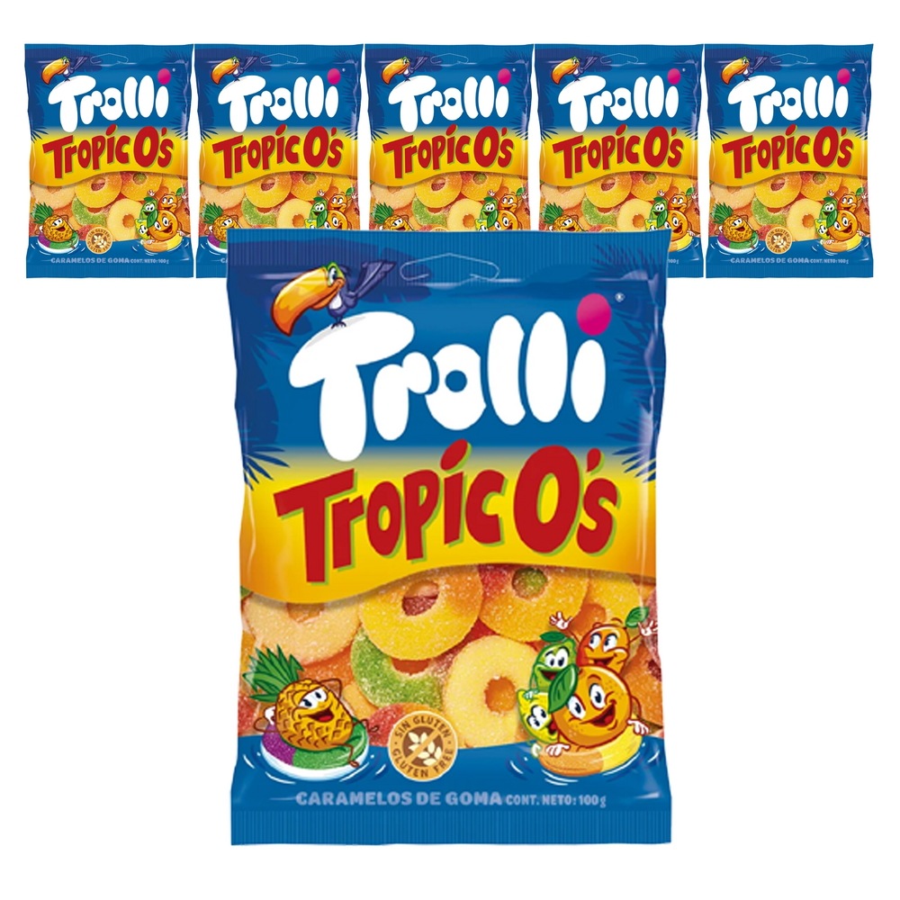 韓国お菓子 トロリートロピックス100g6個