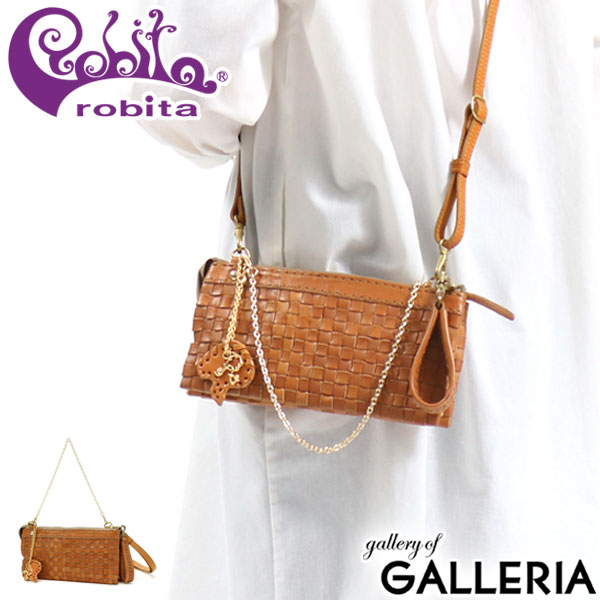 ロビタ バッグ robita anyam nya robita ショルダーバッグ 斜めがけ 3WAY クラッチバッグ レザー 本革 レディース AN-078