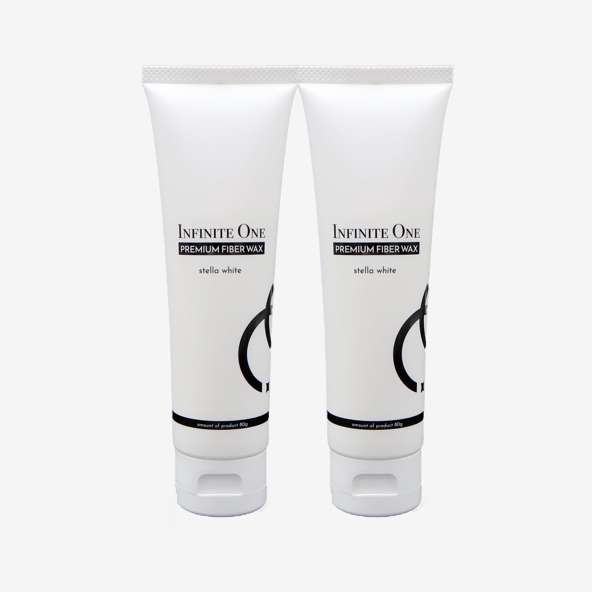 インフィニットワン ステラホワイト プレミアムファイバーワックス メンズ 80g ヘアワックス スタイリング キープ力 セット力 ホワイトリリー ムスクの香り(2個)
