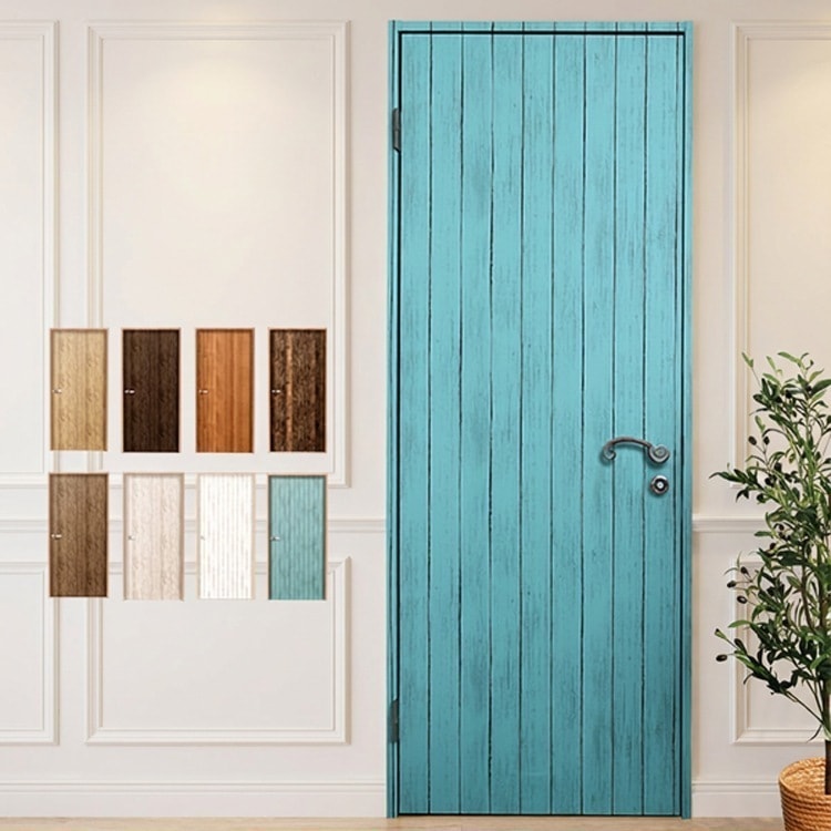 お手軽DIY 貼り直し可能なお手軽 扉 模様替えシート