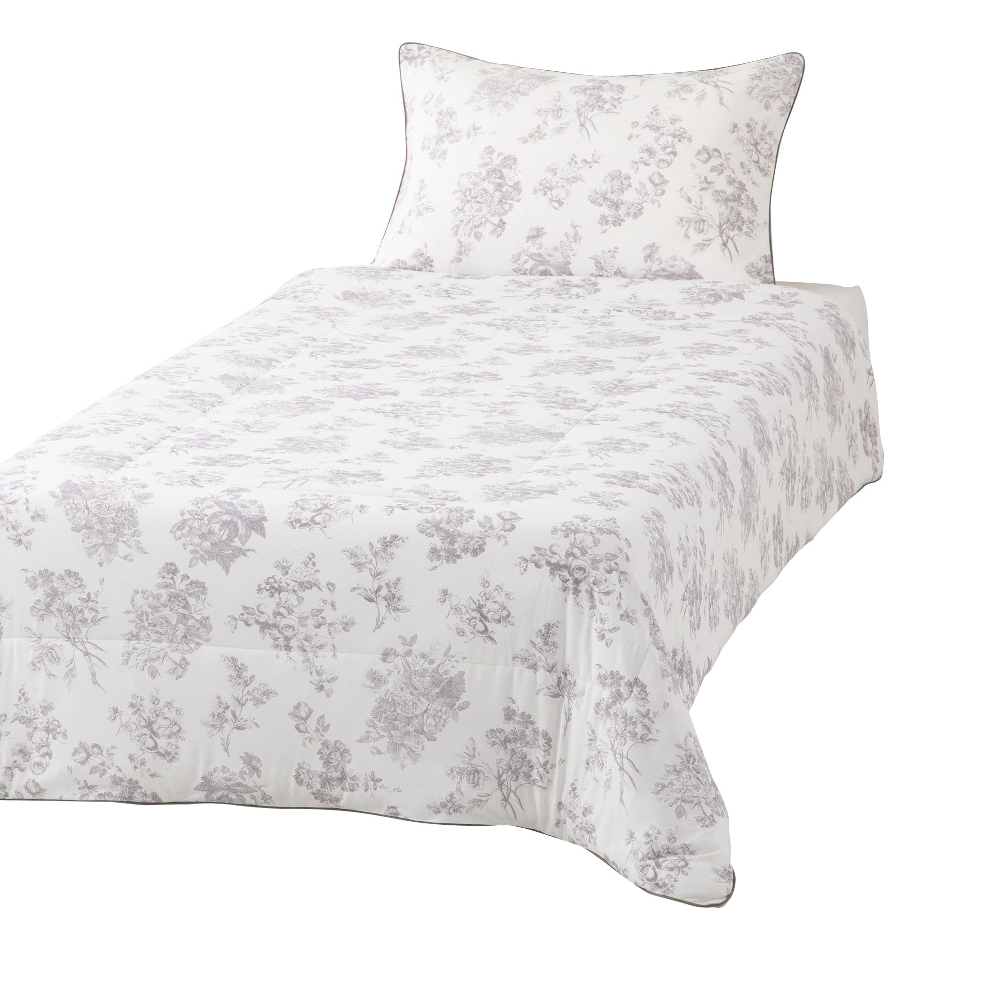 Francfranc フランフラン ふわろ 冷感 肌掛けふとん クラシックフラワー ダブル 接触冷感 ひんやり 夏用 布団 とろみ もちもち肌触り 【2025年モデル】