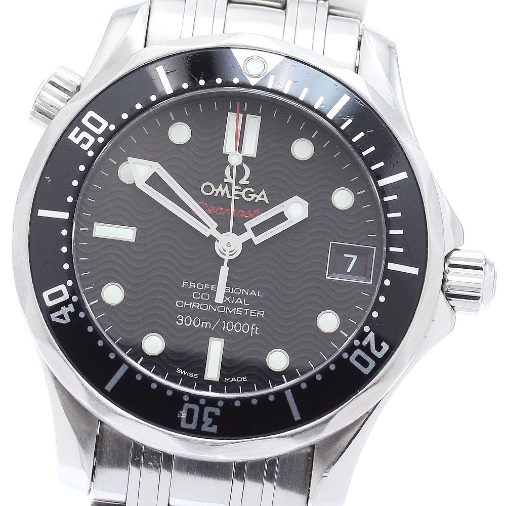 オメガ OMEGA 212.30.36.20.01.001 シーマスター 300 コーアクシャル 自動巻き ボーイズ 保証書付き_877679【中古】 197,100円