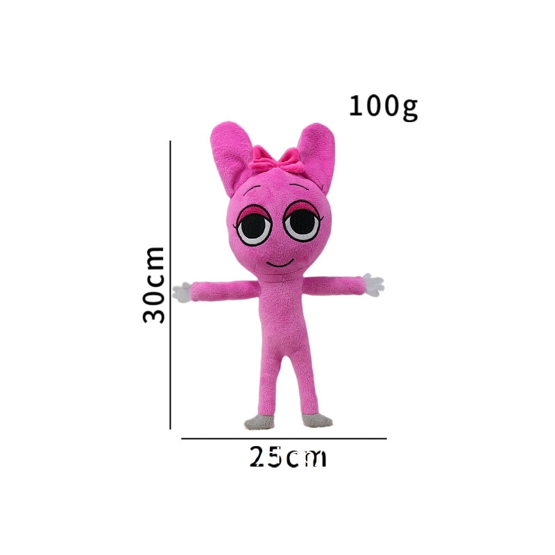 スプランキー ぬいぐるみ 立ってる高品質30cm！太陽 Qoo10] 30cm スプランキー Sprunki : おもちゃ・知育