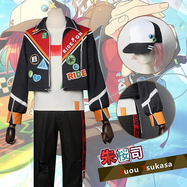 あんさんぶるスターズ ルーキースケーター 朱桜司 SPP衣装 コスプレ衣装 コスチューム