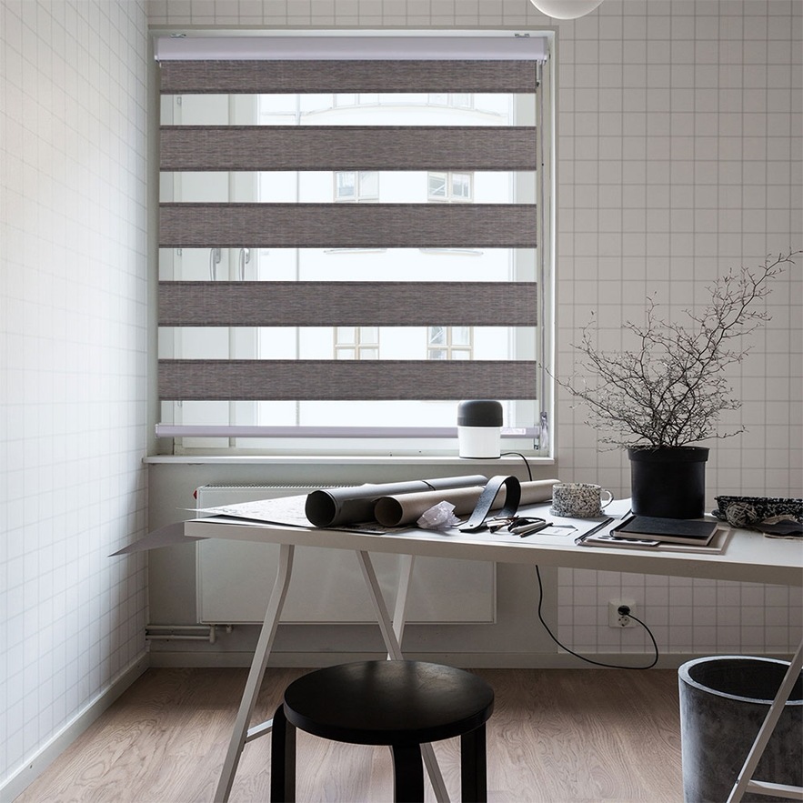 1+1 PINE 7色 韓国コンビブラインド ロールスクリーン カ