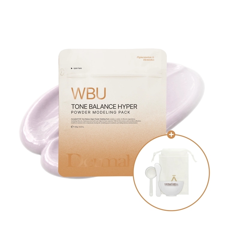 WBU トーンバランスハイパー パウダーモデリングパック 1000g 大容量 業務用タイプ なめらか仕上げ
