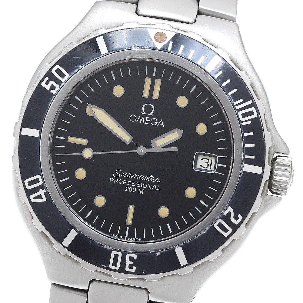 オメガ OMEGA シーマスター200 デイト クォーツ メンズ _906235【中古】 55,935円