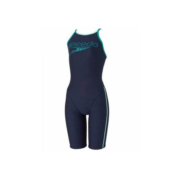 女性用丈夫な全身水着 5部丈 J161307