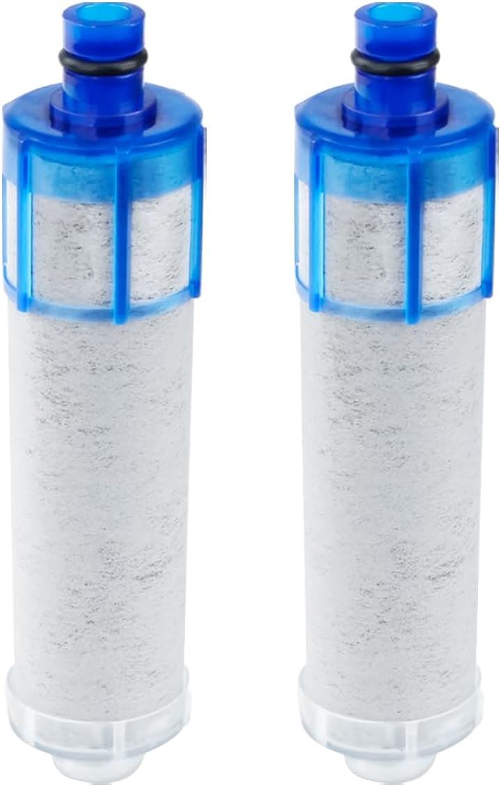 浄水栓用互換カートリッジ JF-K22 交換用浄水カートリッジ 15+3物質 PFOS・PFOA 高塩素除去 取替用 高性能 内蔵形水栓用 交換用浄水フィルター 2本入り(2本入)