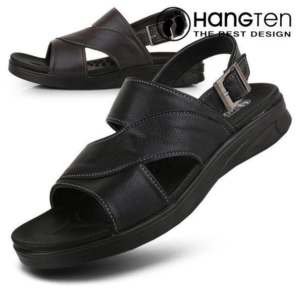 ふっくらと足が楽なカジュアルメンズサンダル ベルトサンダル 夏の靴