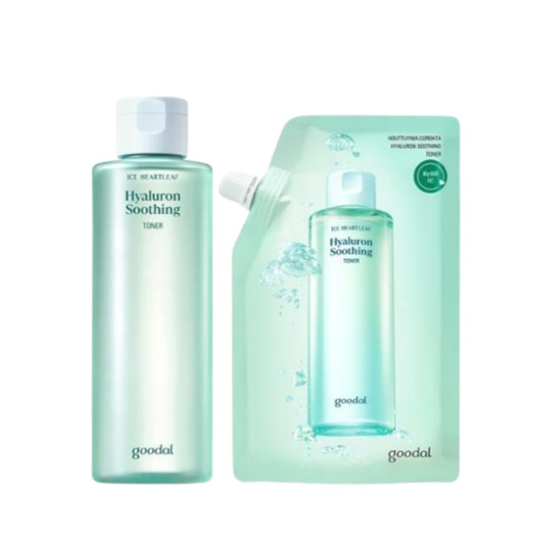 ドクダミ ヒアルロン スージング トナー 350ml 詰替え企画 (+350ml 詰替え)
