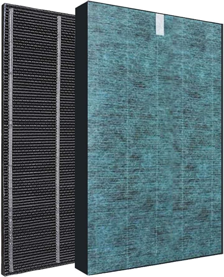 互換品 BBT 加湿空気清浄機 FZ-W65HF 集じんフィルター 洗える脱臭フィルター( FZ-W65HF 集じんフィルター ＆ 2803370172 脱臭フィルター x 1)