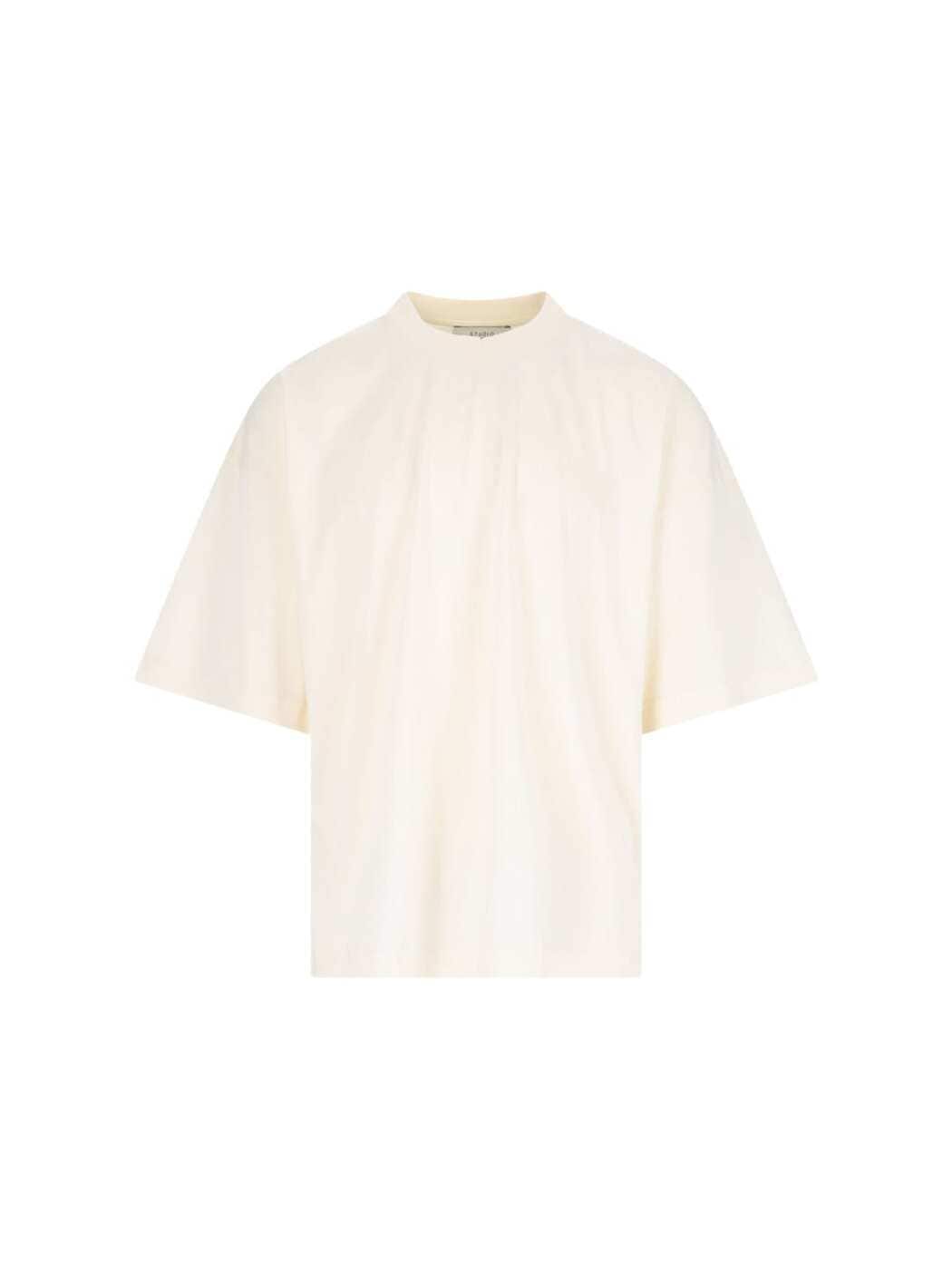 PIU SNM 088PARCHMENT ベージュ 秋冬2024 Tシャツ メンズ ia