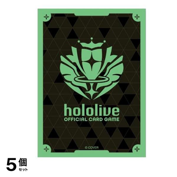 hololive ホロライブオフィシャルホロカスリーブ Vol.24 ブランドロゴGreen 55枚入 5個セット