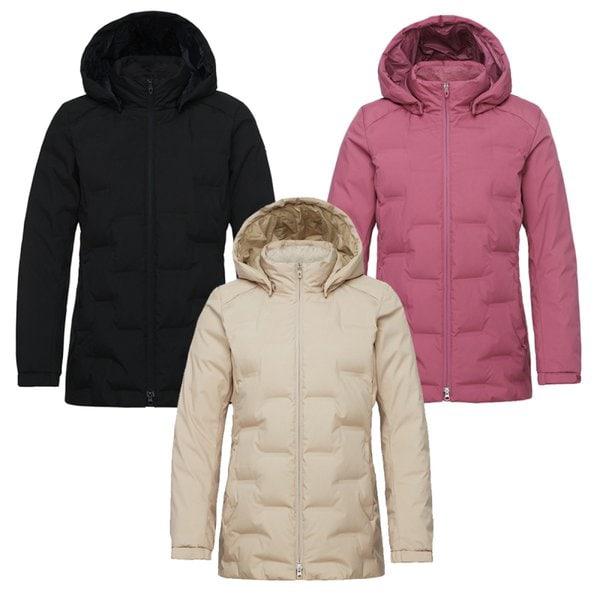 女性レジャー登山ダウンゼロスポットフーディーダウンジャケット2 1BYPAWU511