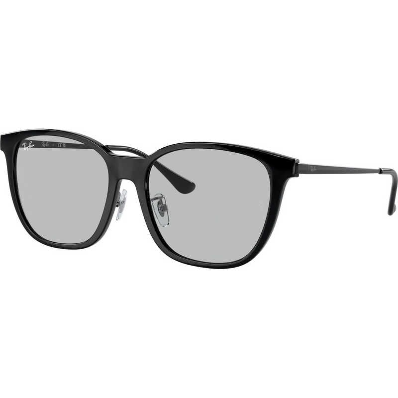 レイバン　RayBan サングラス WASHED LENSES 55mm ブラック/ライトグレー　0RB4333D 601/87(55)