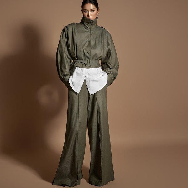 TP2229 ジャンパー パンツ セットアップ