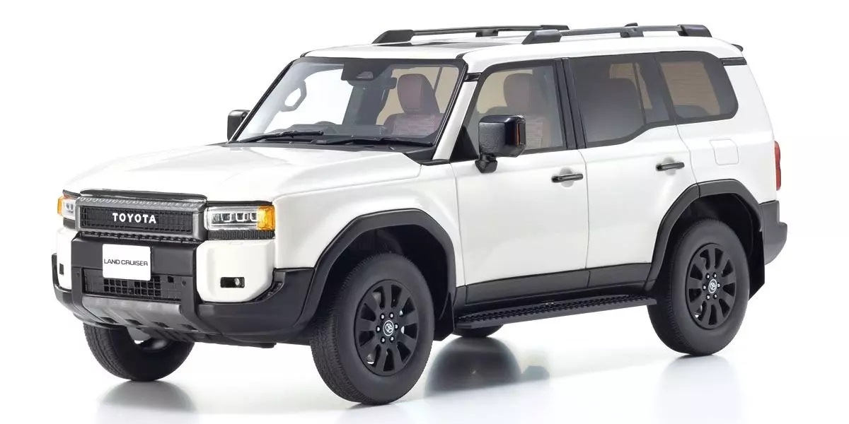 京商 1/18 トヨタ ランドクルーザー 250 (ホワイト)【KSR18064W】 ミニカー KSR18064W トヨタ ランドクルーザー 250 WH
