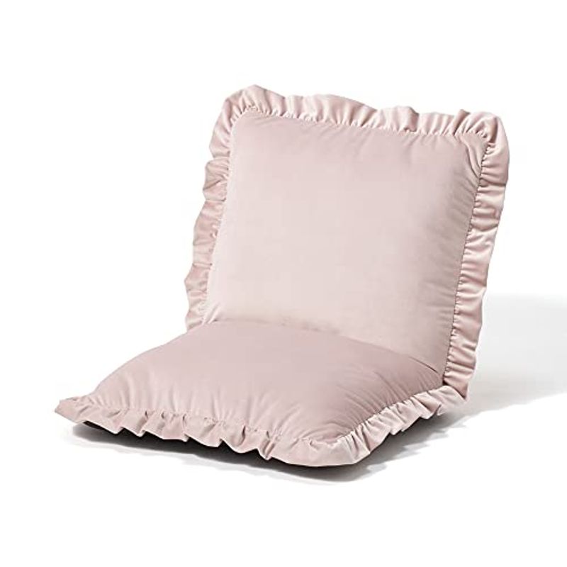 100％の保証 カラン Francfranc（）公式 フロアチェア 座椅子 ピンク 座椅子