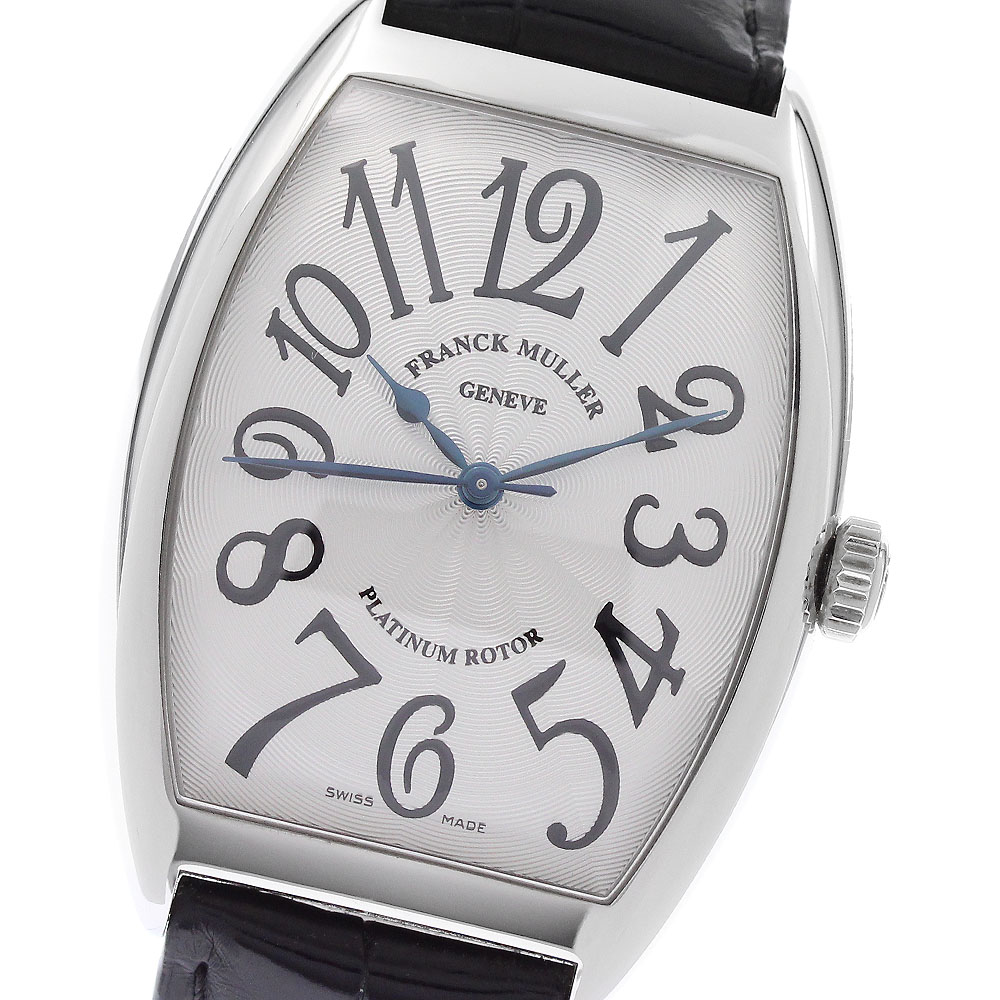 フランクミュラー FRANCK MULLER 6850SC トノーカーベックス 自動巻き メンズ 保証書付き_954828【中古】