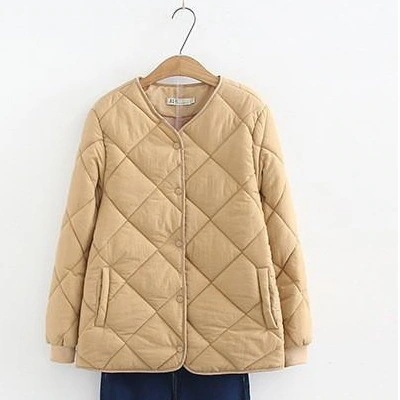 ジャケット レディース アウター ショート丈 女の子 長袖 中綿 防寒 ブラック大きい　中綿ジャケット