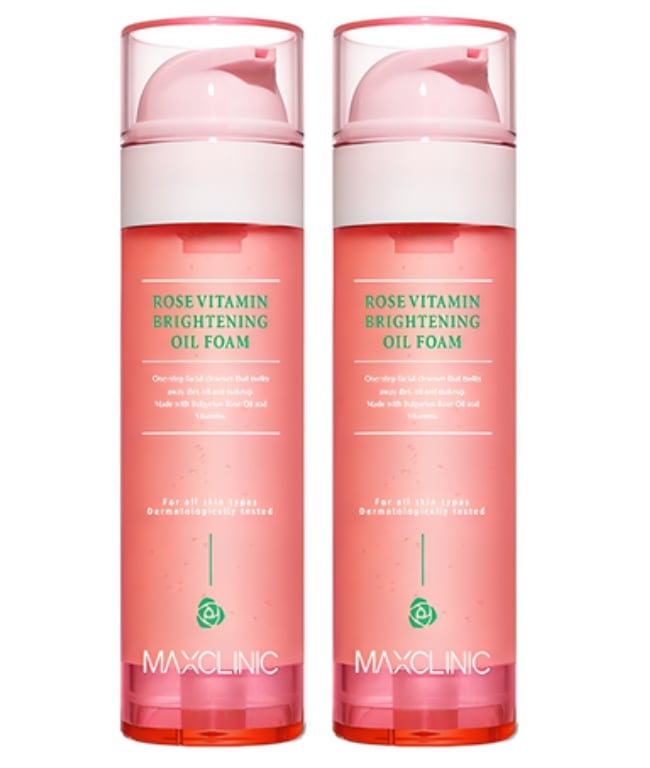 ローズビタミン ブライトニングオイル クレンジングフォーム,110g,2個