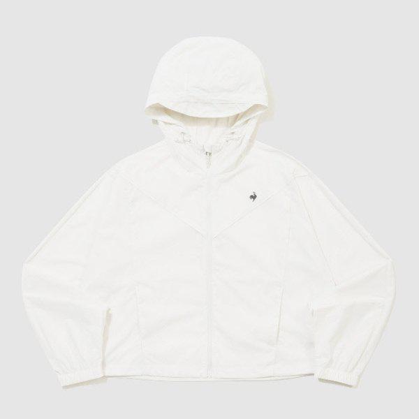 ジャケット BQK QR222OJK41-CRM 女性用シェードオン軽量ウーブンルーズフィットジャケット / CREAM