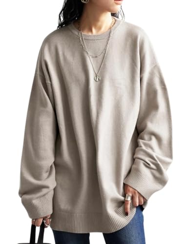 [antiqua] [アンティカ] ニット トップス レディース 長袖 ZA-00220 Regular(S-L相当) 01 グレージュ