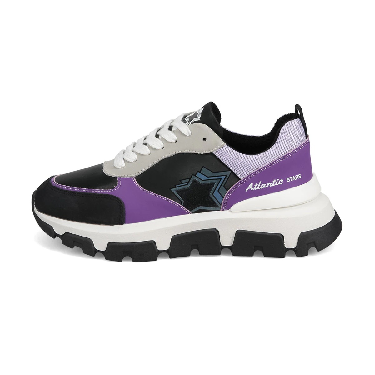 アトランティックスターズ レディース AVA アバ ローカット スニーカー 本革 ブランド 人気 イタリア 厚底 ダッドシューズ 芸能人 星 Atlantic STARS