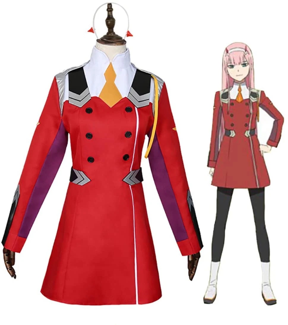 コスプレ衣装 ダーリンインザフランキスコスチューム ダーリンインザフランキス仮装ダリフラ衣装 戦闘服