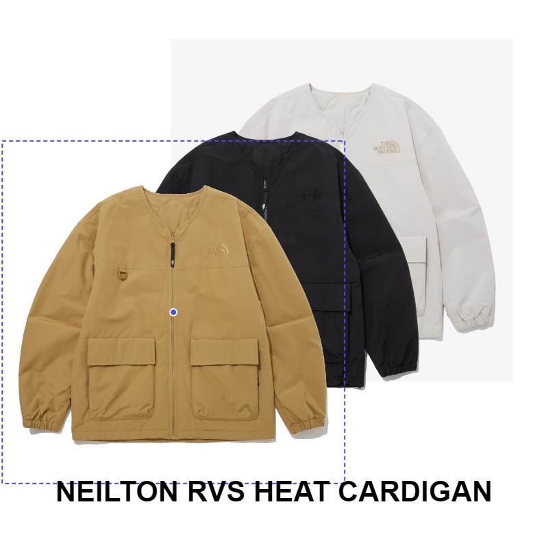 韓国正規品保証 関税負担なしNJ3NP55J NEILTON RVS HEAT CARDIGANデイリー 基本 着装 男子 女子 人気 韓国 ファッション 男女共用 アウトドア