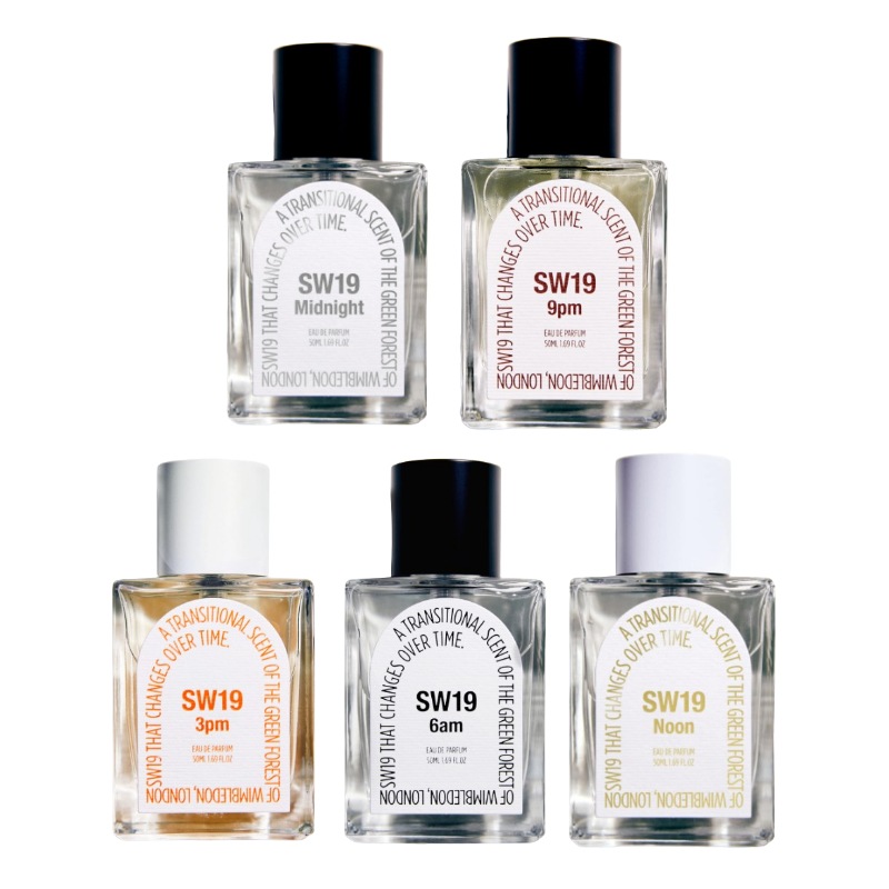 SW19オードパルファム 50ml 5種(6am/noon/3pm/9pm/midnight) 12,413円