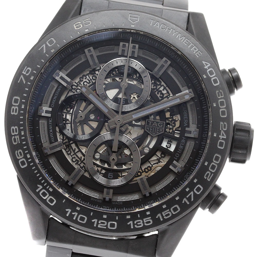 タグホイヤー TAG HEUER CAR2A91 カレラ キャリバー ホイヤー01 クロノグラフ 自動巻き メンズ 保証書付き_935714【中古】