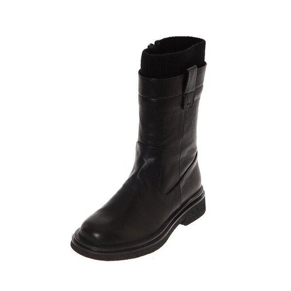 AK水原店 女性カジュアルハーフブーツ DLH401 LS10