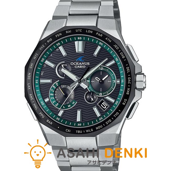 腕時計・時計 カシオ OCW-T6000A-1AJF オシアナス 電波ソーラー メンズ CASIO OCEANUS CLASSIC LINE