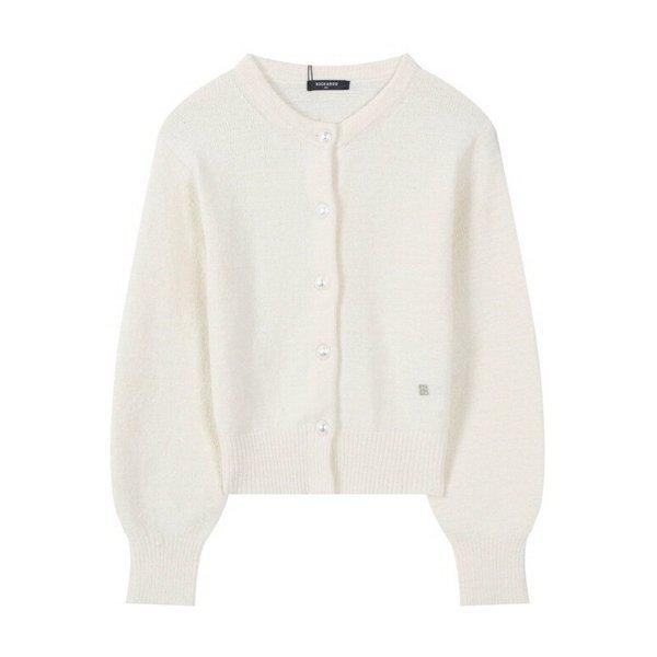 [] 女性) シェニール ラウンドネック ニット カーディガン (B254KC850P) [P003755756]