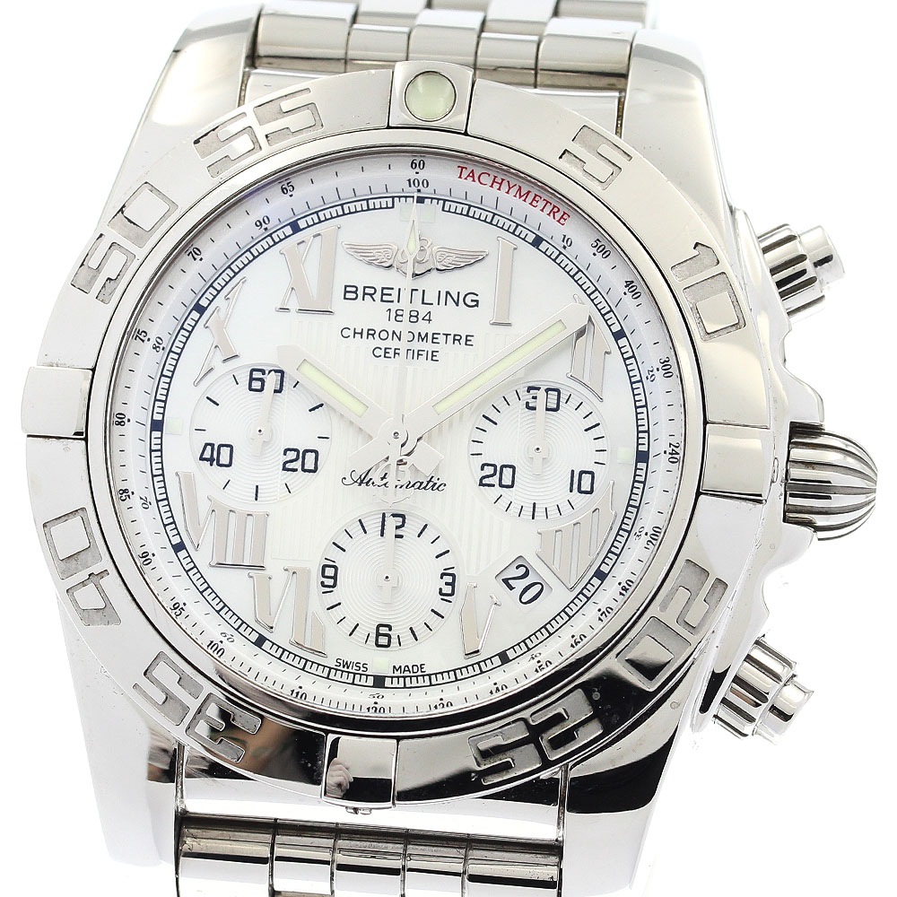 ブライトリング BREITLING AB0110 クロノマット 44 デイト 自動巻き メンズ _886333【中古】