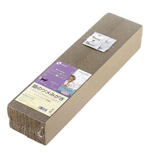 (まとめ) コロル猫のツメみがき/ペット用品 (詰め替え用 2個入り) 天然またたび粉末×2袋付き (×20個セット)