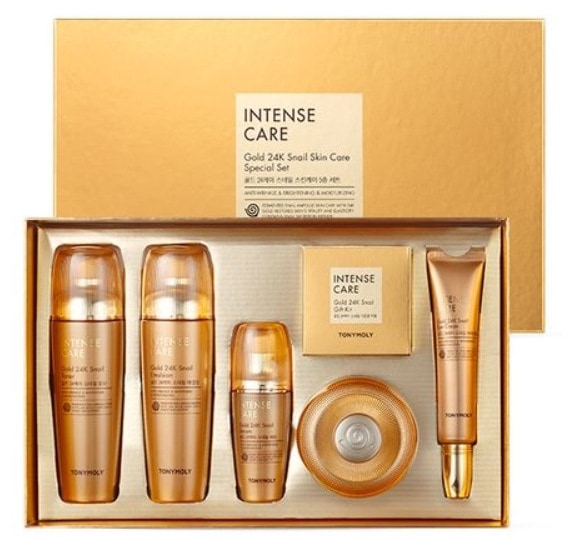 インテンケアゴールド24Kスネイル5種セット