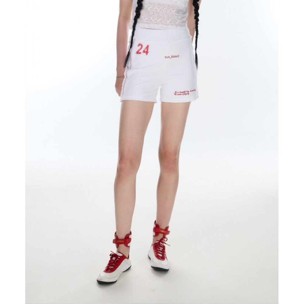 ラティジェント L12 レースショートパンツ (ホワイト)