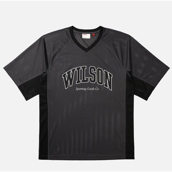 オールラウンダーメッシュ半袖Tシャツ B1 W251001NTS41 CHR LGR RED