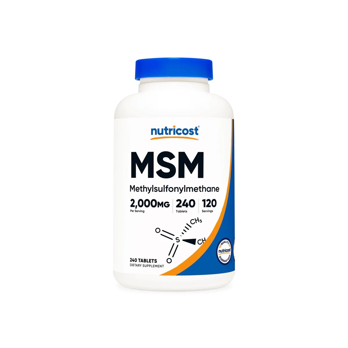 [USA] Nutricost ニュートリコストMSM 1000mg×240錠