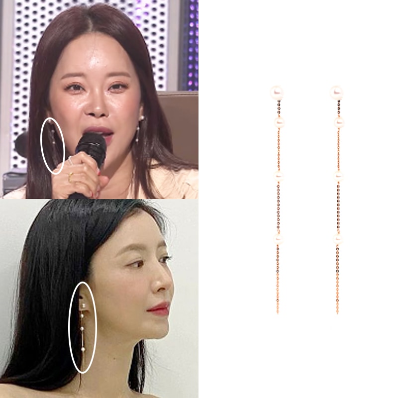 [ユンセアペクジヨン着用] オードリーマックスロングイヤリング セレブが愛するカスタムジュエリー デイリーアクセサリー イヤリング
