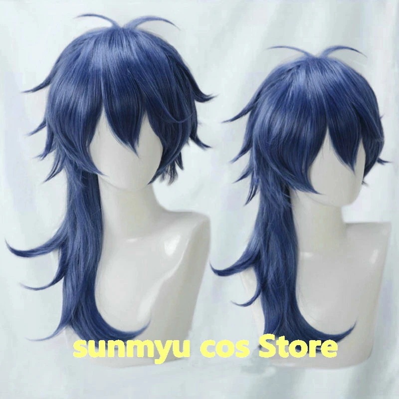 ヒプノシスマイク-Division Rap Battle ヒプマイ DRB　有栖川 帝統 ウィッグ コスプレ道具 かつら